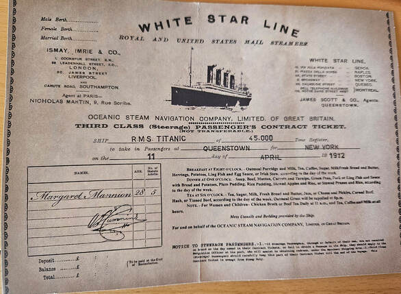 titanic experience ticket